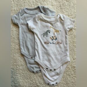 Kyle & Deena Short Sleeve Two Pack of Onesies